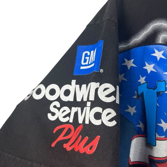 CHASE ATHENTICS DALE EARNHARD #3 Man Made Thunder XL Black T-Shirt Short Sleeve - Picture 2 of 6